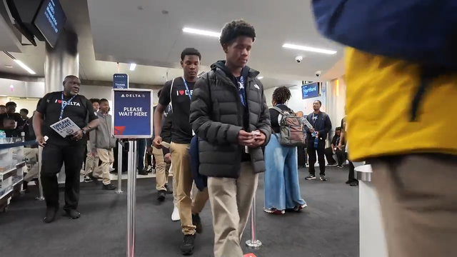 Delta Air Lines Boeing 767-400 Aircraft Landing At London Heathrow Airport 