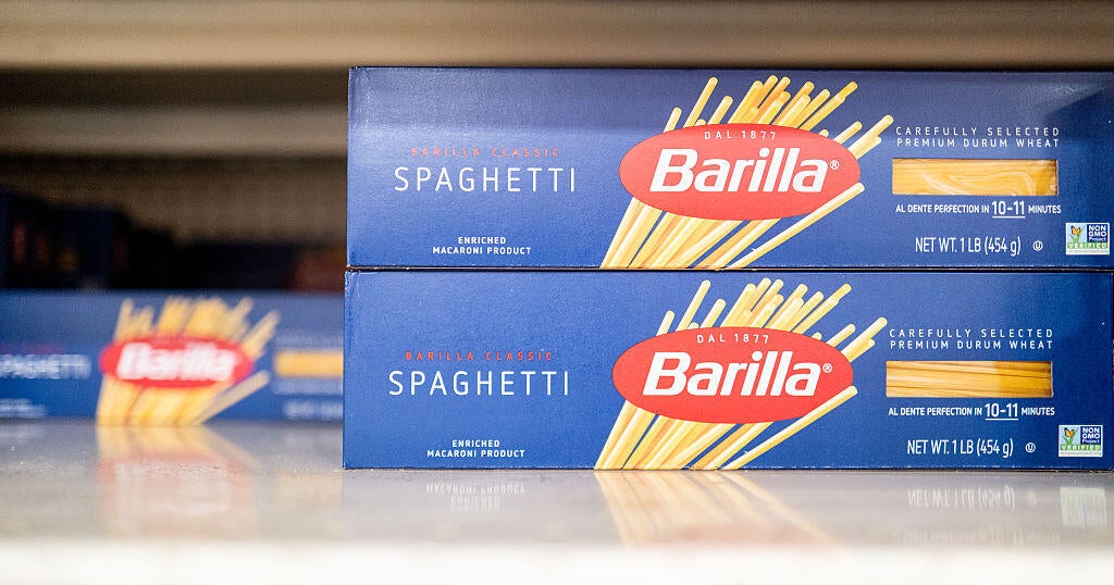 A 107% U.S. import tax on Italian pasta could make your spaghetti pricier
