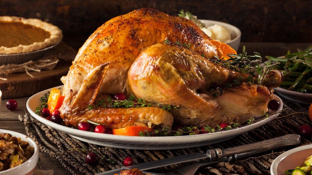 Homemade Roasted Thanksgiving Day Turkey 