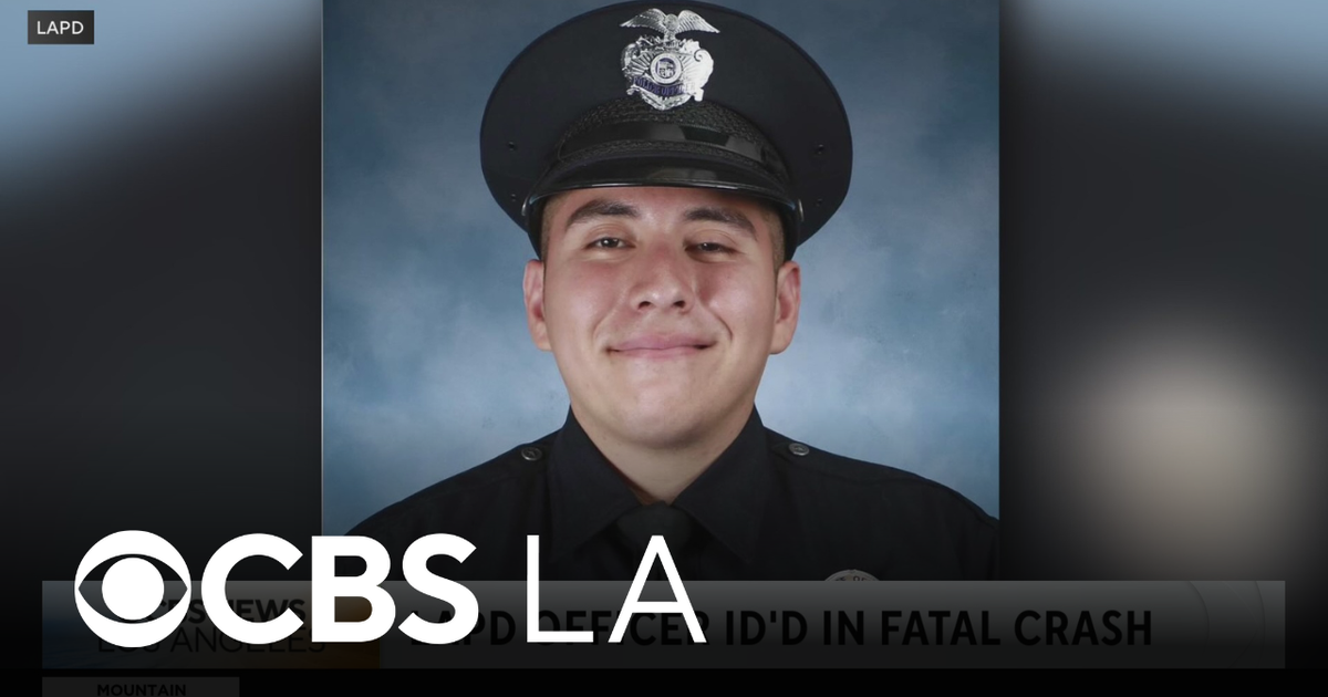 LAPD officer killed in Santa Clarita crash identified - CBS Los Angeles
