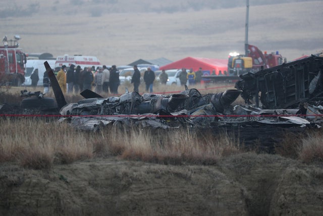 Turkish military cargo plane crashes in neighboring Georgia, killing 20 troops - CBS News