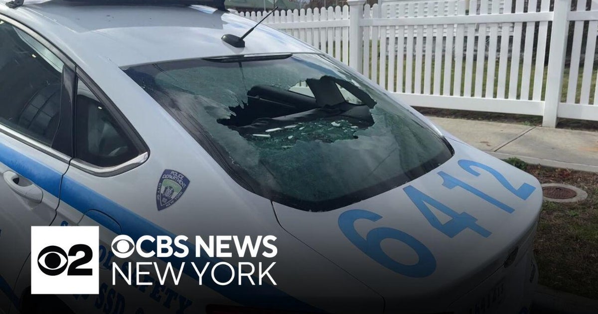 Vandals target NYPD vehicles in Queens
