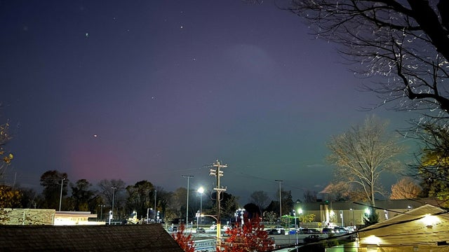 Northern lights seen in Havertown, Pa. 