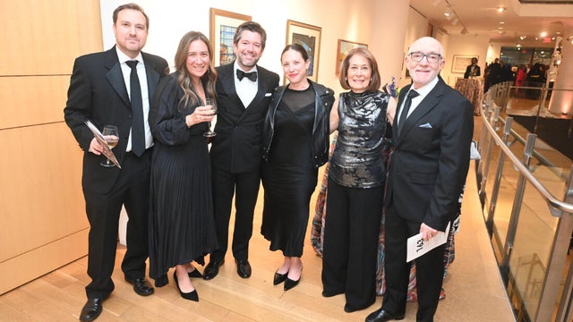 People pose for a photo at the 27th Annual Bacchanal Wine Gala and Auction 