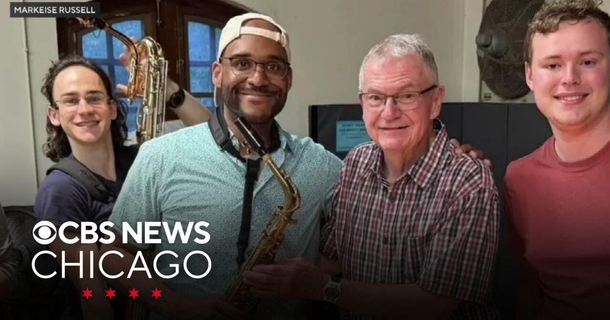 Student's surprise for music teacher hits the right note