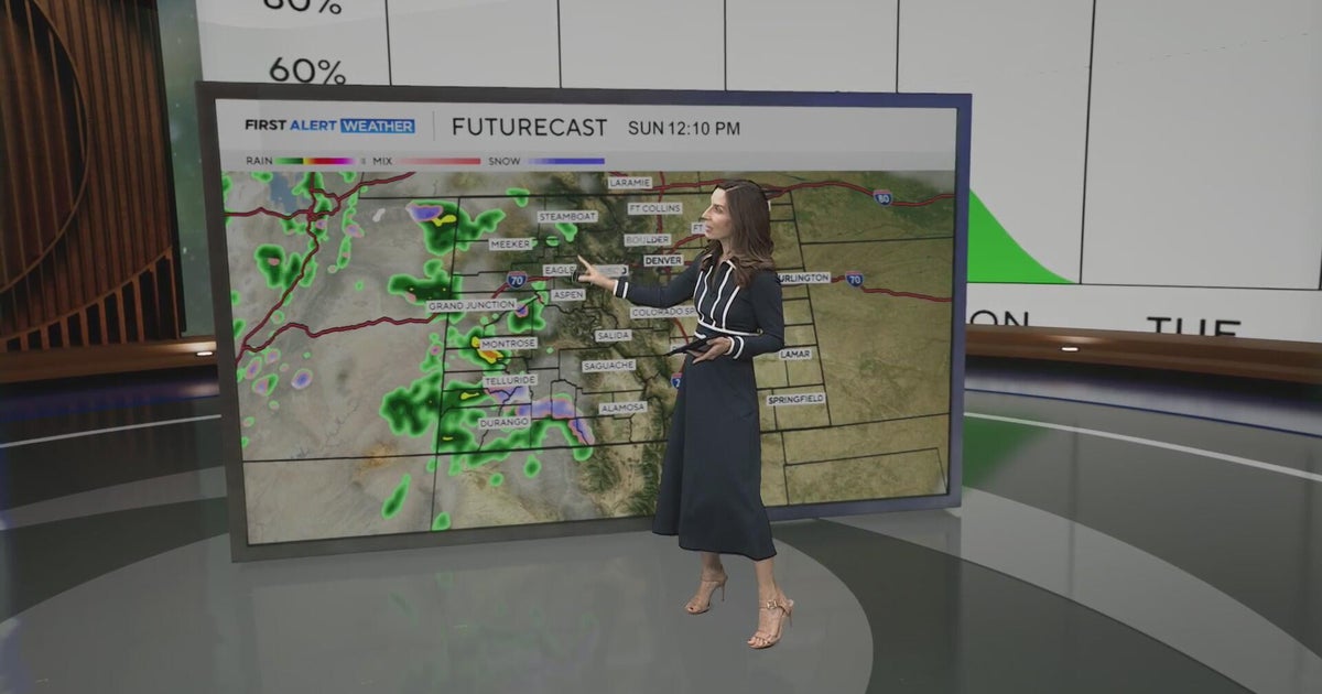 Above normal temperatures return across Colorado - CBS Colorado