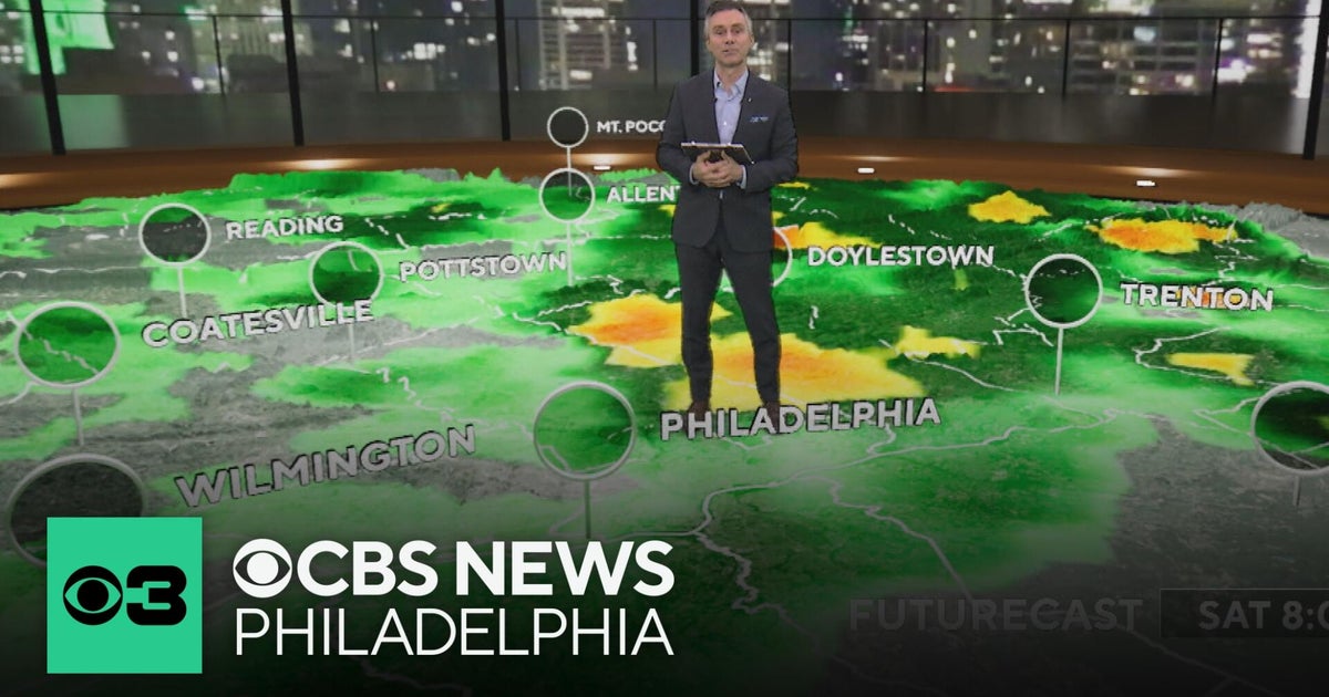Rain moves in Saturday night ahead of a gusty Sunday in the Delaware ...