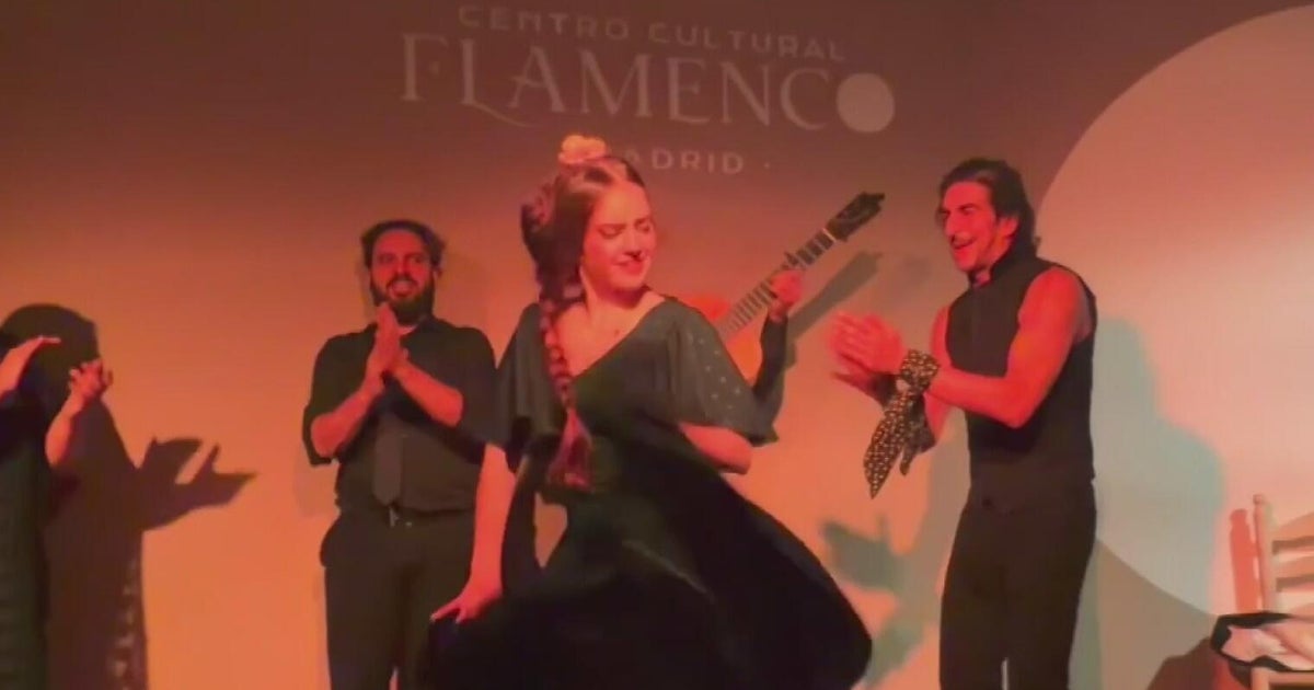 CBS Miami’s Mike Cugno gets a lesson in the Spanish dance of Flamenco