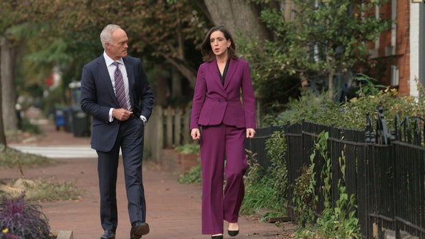 Scott Pelley and Elizabeth Oyer 