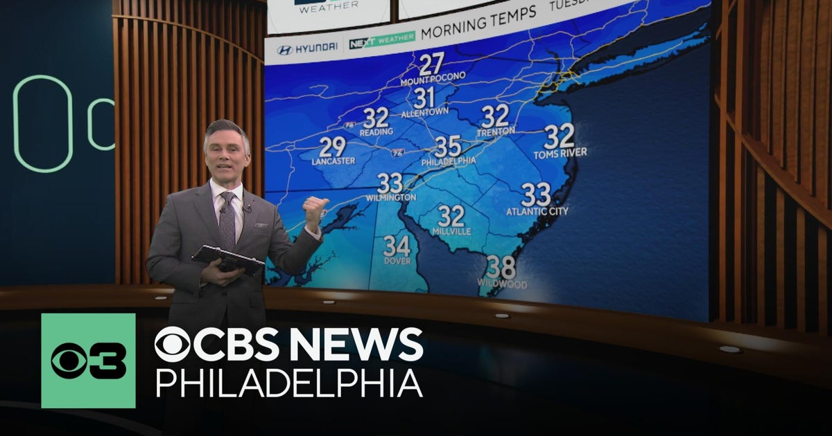 Breezy Monday night before chilly Tuesday and more rain arrives in ...