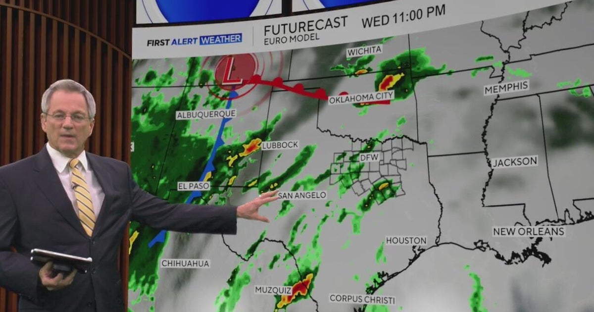 Rain chances return to North Texas mid-week - CBS Texas