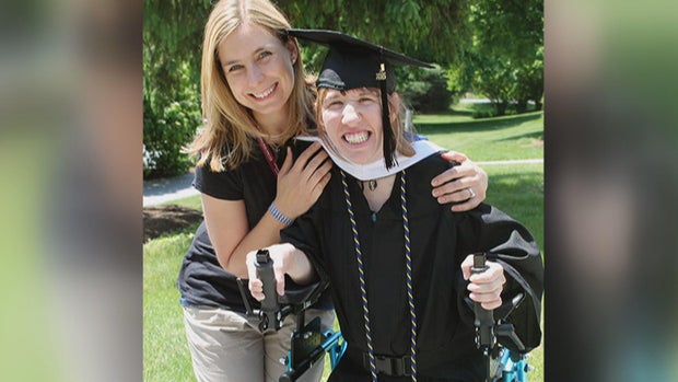 Lauren Shipman at her college graduation