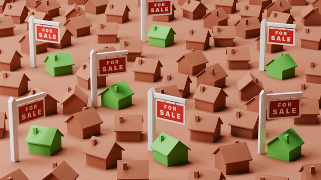 Housing market concept 