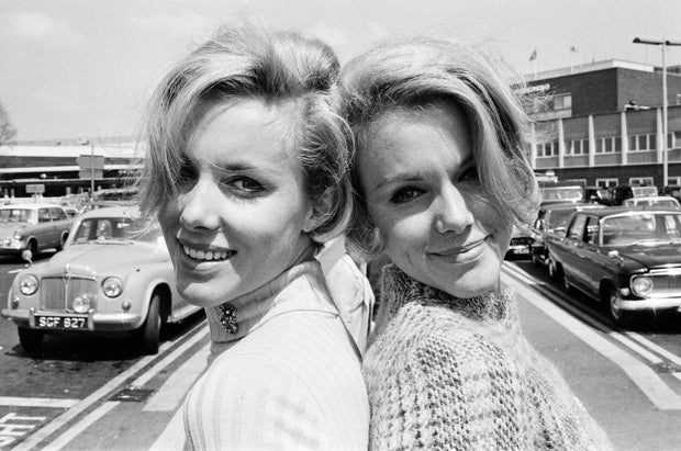 Twins Ellen And Alison Kessler, 1967