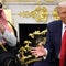 Trump blasts reporter during crown prince meeting for Saudi ties, Khashoggi and Epstein questions