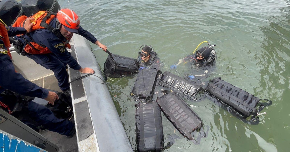 Divers in Colombia find 450 pounds of cocaine hidden underneath ship