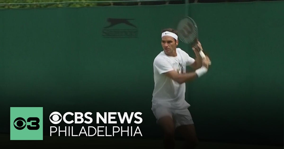 Tennis great Roger Federer being elected to hall of fame - CBS Philadelphia