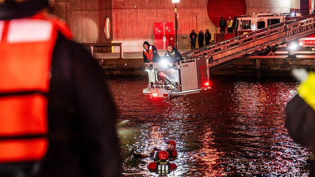 Person Drives Car into Baltimore Inner Harbor 
