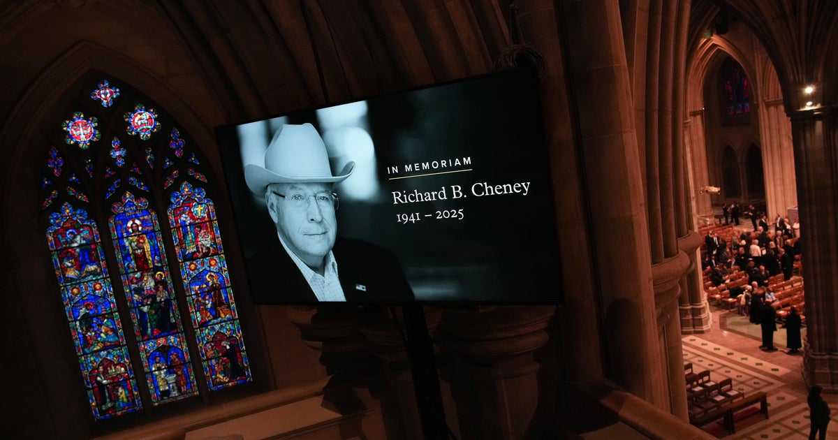 Dick Cheney's funeral being held at Washington's National Cathedral