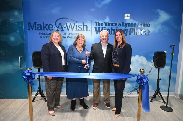 Photos from the unveiling of the new home for Make-A-Wish in Bala Cynwyd 