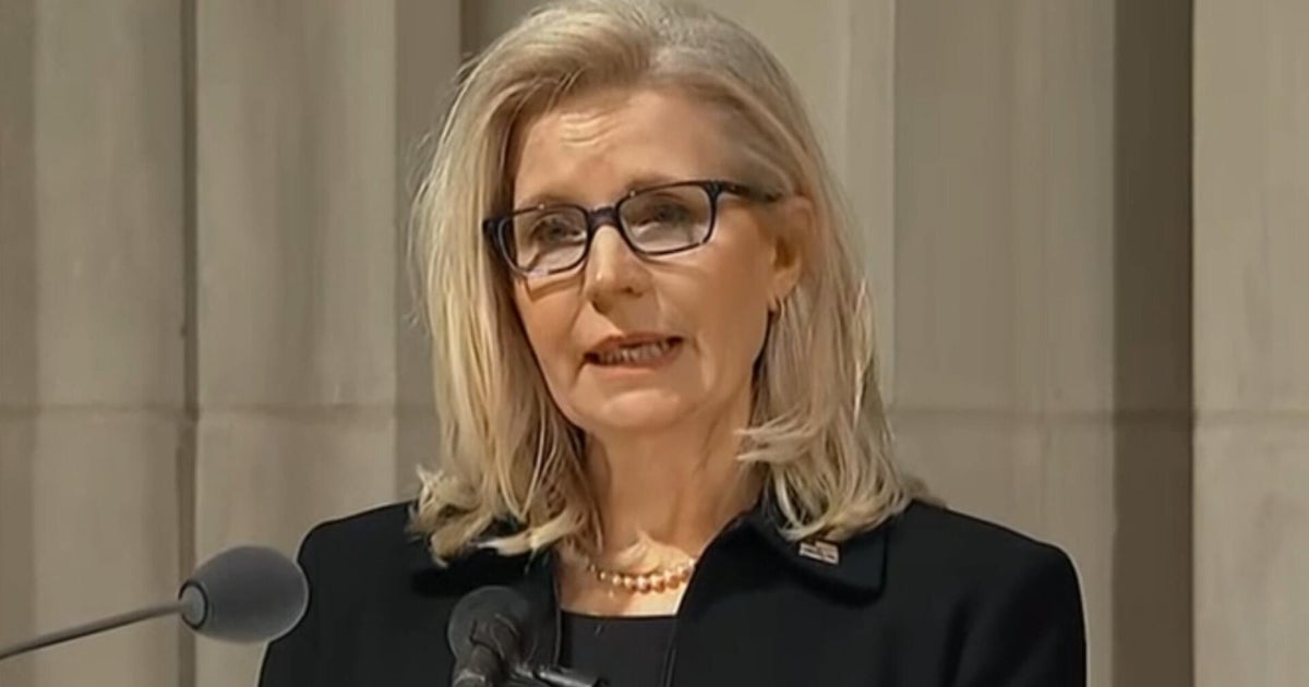 Watch: Liz Cheney eulogizes Dick Cheney and reveals her father's last words