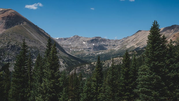 Valley in the Mosquito Range, Colorado