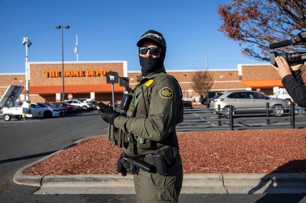 Federal Agents Conduct Illegal Immigration Crack Down In Charlotte, North Carolina