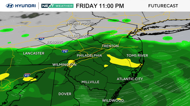 Dry weather returns to Philadelphia area Thursday with mild temperatures