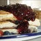 Recipe: Maine Blueberry Pancakes with Blueberry Compote