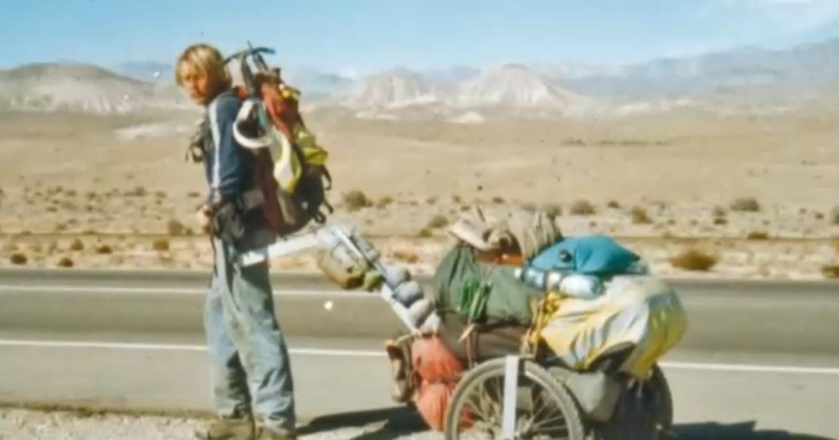 Man prepares to finish walk around the world that took 27 years