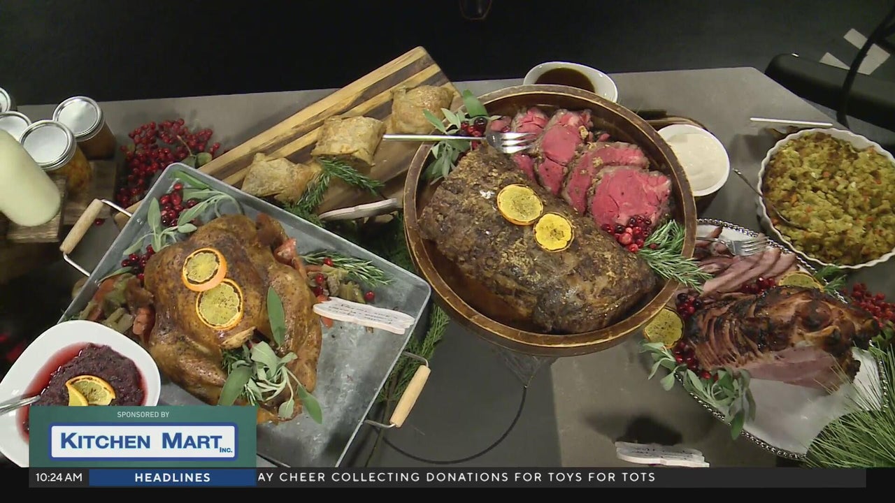 The GD Fam enjoys the most delicious Friendsgiving meal by Randy Peters  Catering!