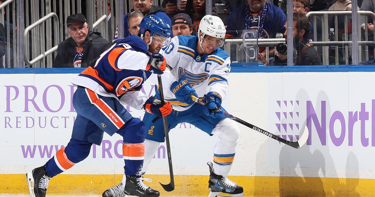 Blues top Islanders 2-1 to snap four-game losing streak - CBS New York