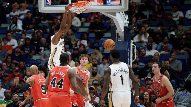 Bulls Pelicans Basketball 