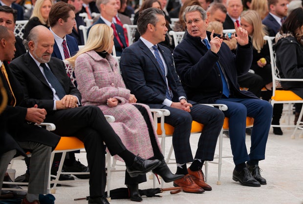 President Trump And First Lady Melania Trump Pardon National Thanksgiving Turkeys 