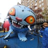 Macy's Thanksgiving Day Parade balloon inflation celebration held in NYC 