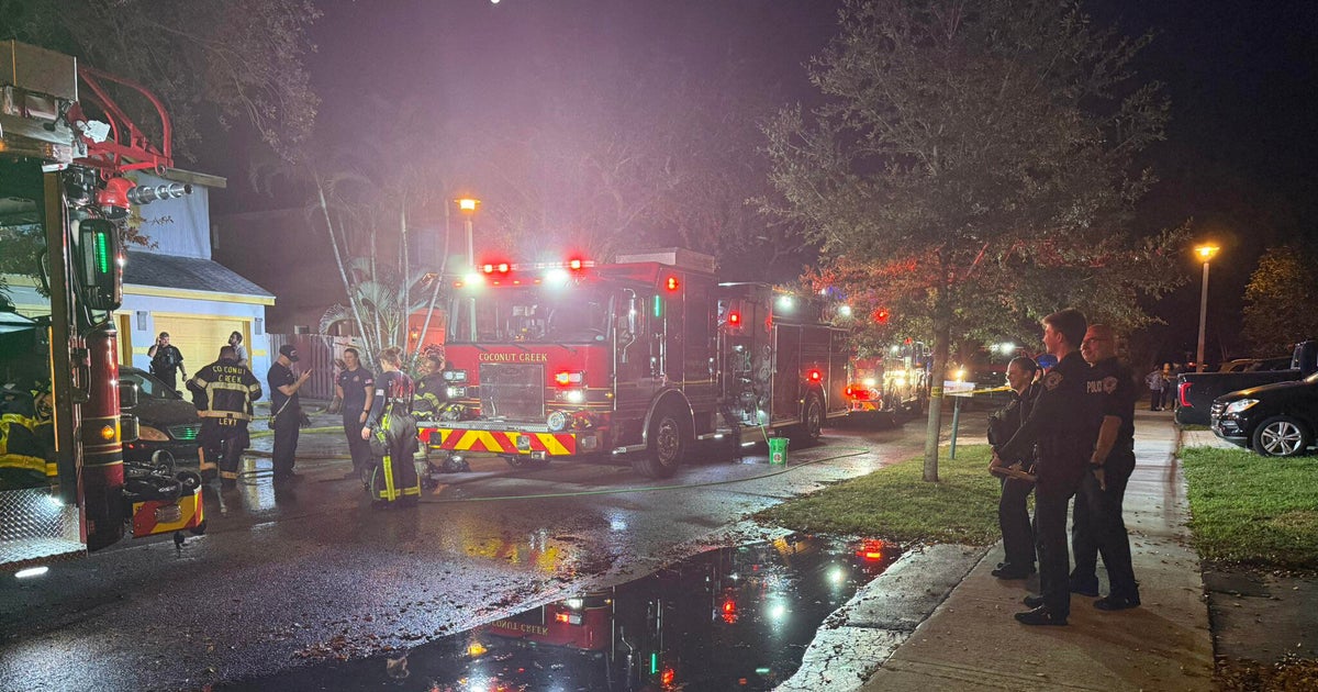 Coconut Creek house fire injures family dogs days before Thanksgiving