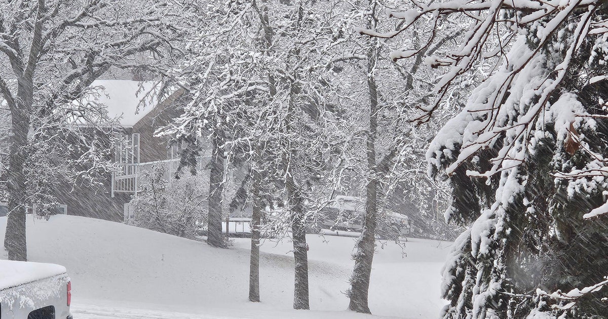 How much snow fell in Minnesota ahead of Thanksgiving?