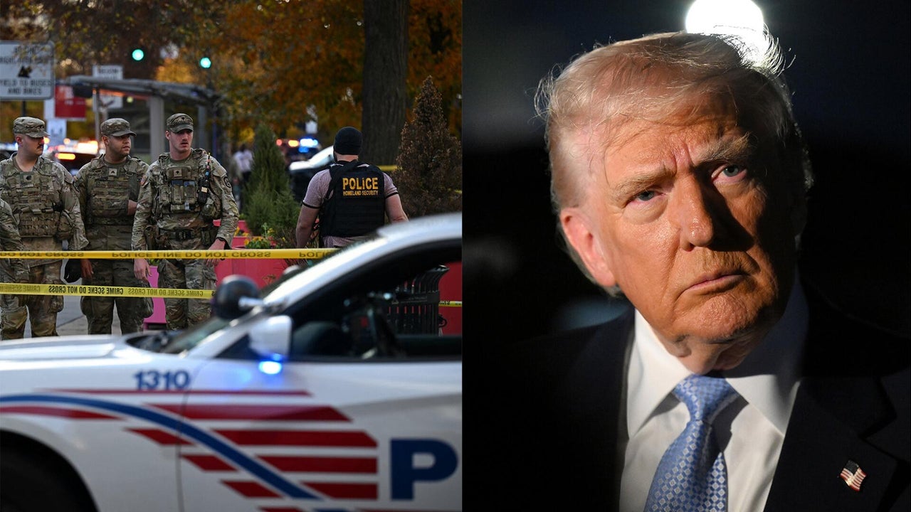 Trump reacts after two National Guardsmen shot in Washington, D.C.