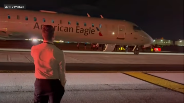 American Eagle plane evacuated at Philadelphia International Airport