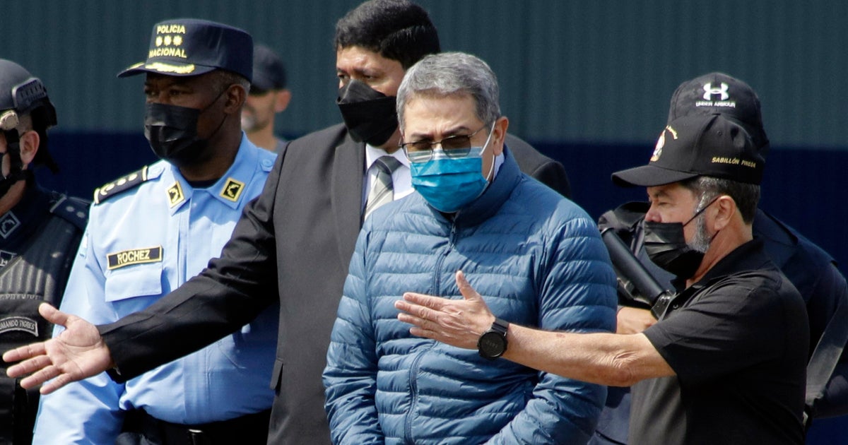 Honduran ex-president pardoned by Trump for drug trafficking is launched from U.S. jail, spouse says