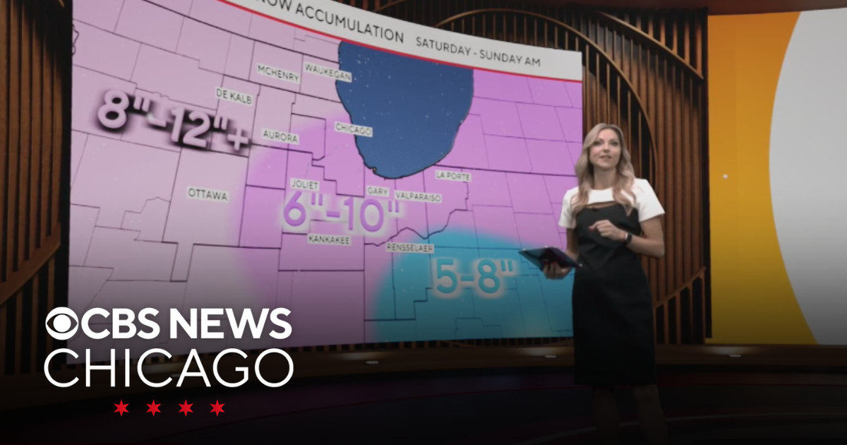 Cloudy day before snow begins Friday night - CBS Chicago