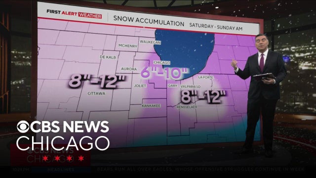 Chicago weather: Winter storm warning for major snowstorm