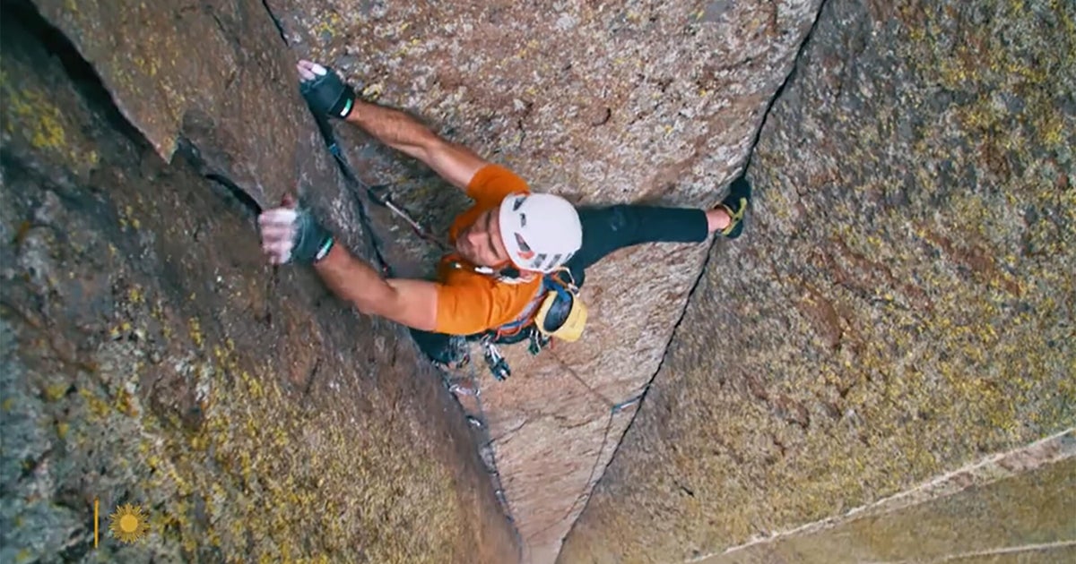For blind climber Jesse Dufton, there is little that's out of reach