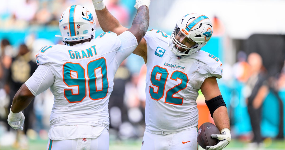Miami Dolphins come off bye week with narrow home win against New Orleans, beating Saints 21-17
