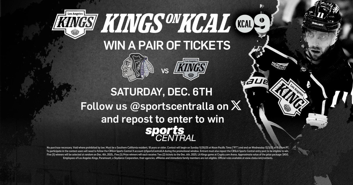 Kings on KCAL December 6 Ticket Giveaway - CBS Los Angeles