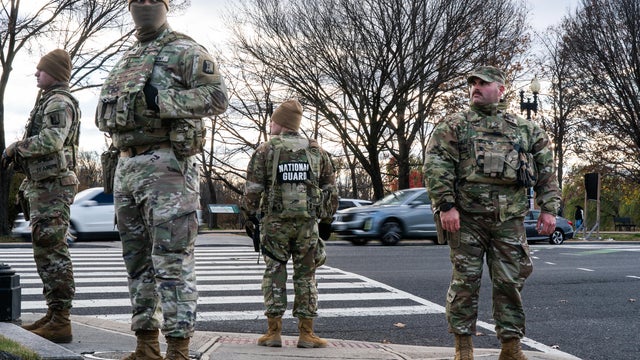 National Guard troop 