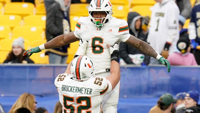 Miami Pittsburgh Football 