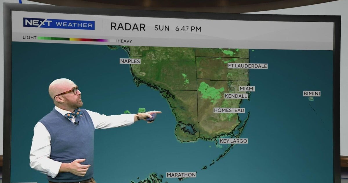 Rain chances low for remainder of Sunday in South Florida, but may rise ...