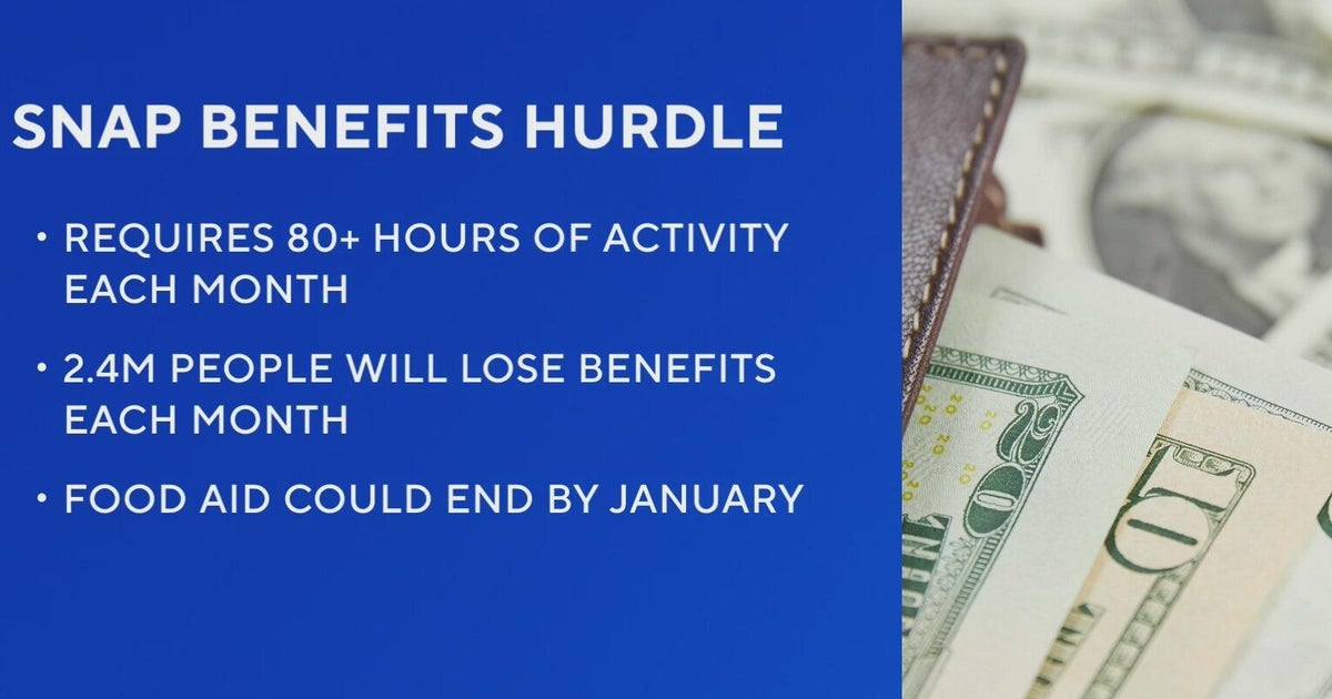 Millions of SNAP recipients may soon have to meet new work rules to ...