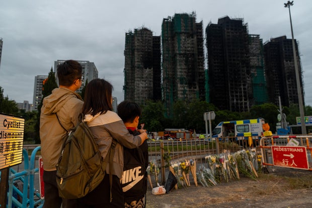 Hong Kong Grieves Vicitims Of Tragic Apartment Fire 